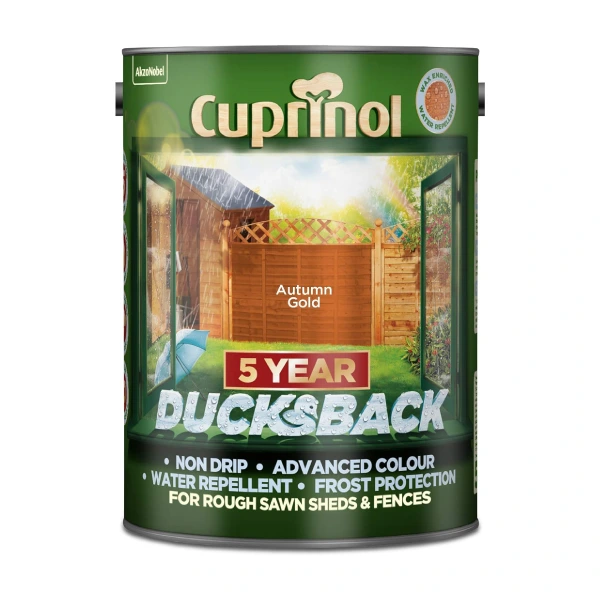 Cuprinol Ducksback 5 Year Waterproof for Sheds and Fences