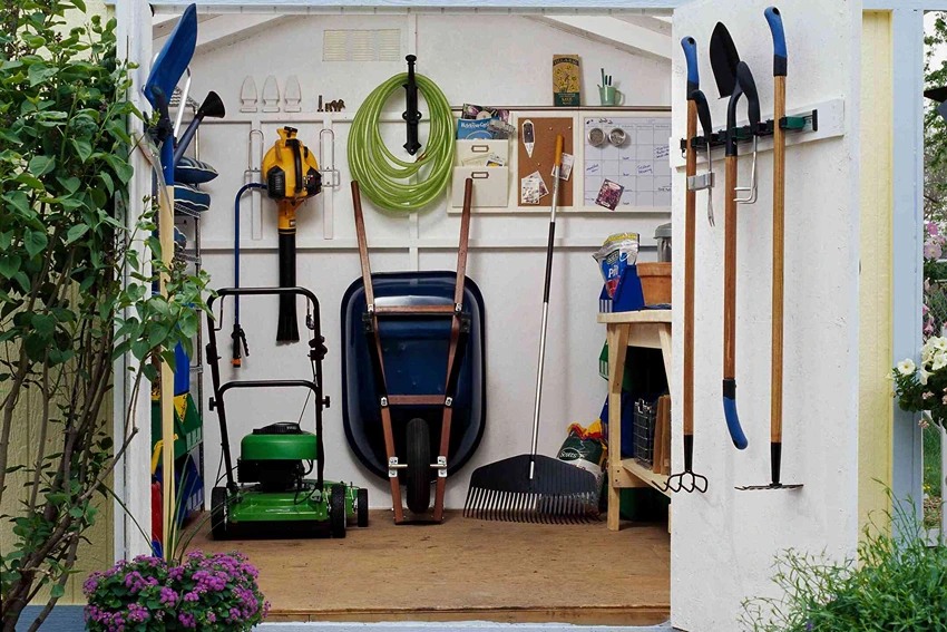 Innovative Lawn Mower Storage Ideas