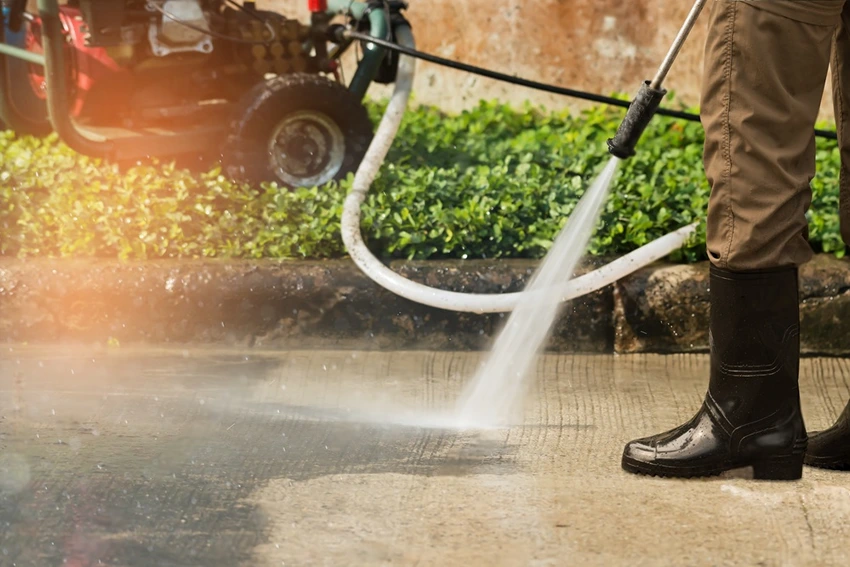 The Pressure Washing Process